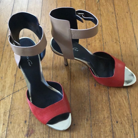 Kenneth Cole Ankle Strap Heels - Picture 1 of 5